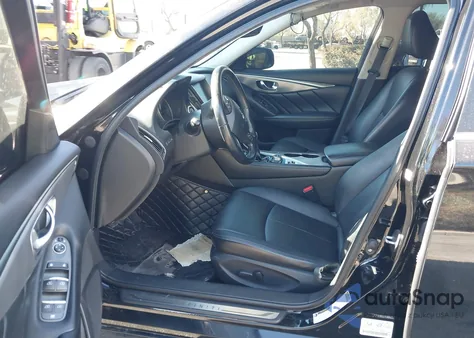 2015 Infiniti Q50 Premium from USA, damaged, VIN JN1BV7APXFM357897